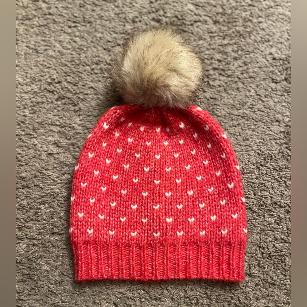 Aerie Red Heart Beanie